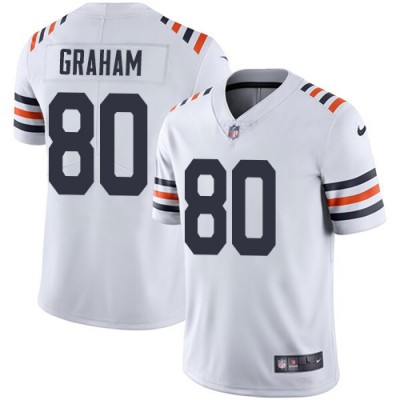 Nike Chicago Bears #80 Jimmy Graham White Men's 2019 Alternate Classic Stitched NFL Vapor Untouchable Limited Jersey